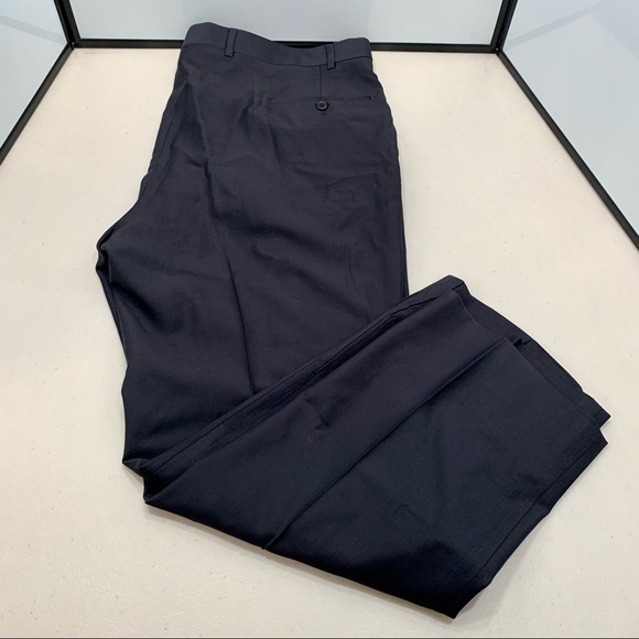 Chiari Mens Wool Angelico Super 120s Flat Front Dress Pants 40R (See Pics) - Picture 1 of 9